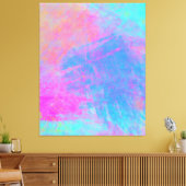 Toile Bright Multicolor Splashes (Insitu(Salon))