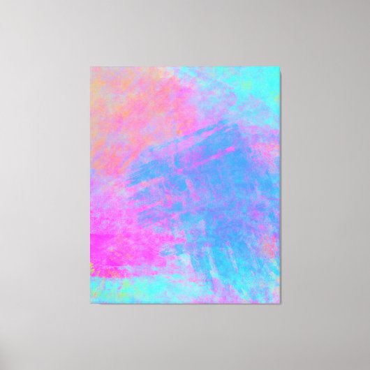 Toile Bright Multicolor Splashes (Recto)
