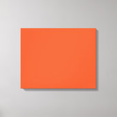 Toile Bright Orange Minimalist Solid Background (Recto)