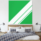 Toile Bright Vert Vert Vert Vert Vert Blanc Grilles De C (Insitu(Chambre))