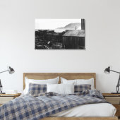 Toile Brighton, Oregon Lumber Mills on Coast Photograph (Insitu(Chambre))