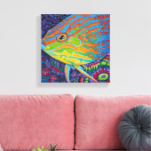 Toile Brillant poisson tropical I (Insitu(Salon))