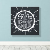 Toile Brille Comme Le Soleil (Insitu (Plancher de Bois))