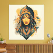 Toile Brilliance berbère (Insitu(Salon))