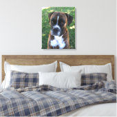 Toile Brindle Boxer Chien Photo Mur Canvas (Insitu(Chambre))