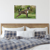 Toile Brindle Boxer Dog Show Stance (Insitu(Chambre))