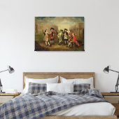 Toile British Gentleman à Rome, vers 1750 (huile sur toi (Insitu(Chambre))