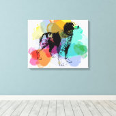 Toile Brittany Spaniel (Insitu (Plancher de Bois))