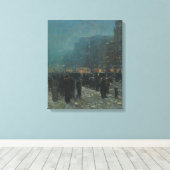 Toile Broadway et 42ème rue (Insitu (Plancher de Bois))