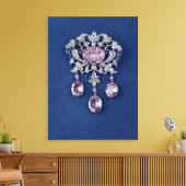 Toile Broche en forme de fleur, vers 1780 (Insitu(Salon))