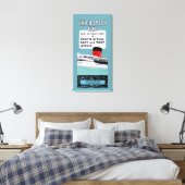 Toile Brochure Union Castle Line ~ L (Insitu(Chambre))