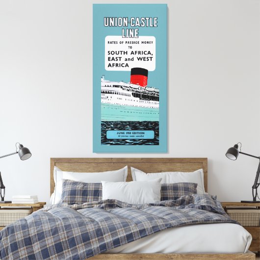 Toile Brochure Union Castle Line ~ XL (Insitu(Chambre))