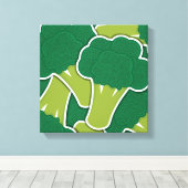 Toile Brocoli (Insitu (Plancher de Bois))