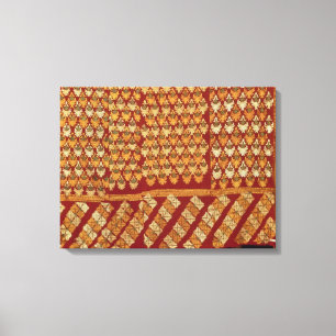 Toile Broderie de Phulkeri d'Indien