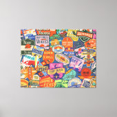 Toile Brodeurs de surf (Recto)