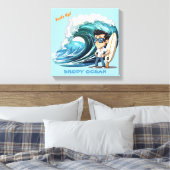 Toile Brody Ocean Wavecrest (Insitu(Chambre))