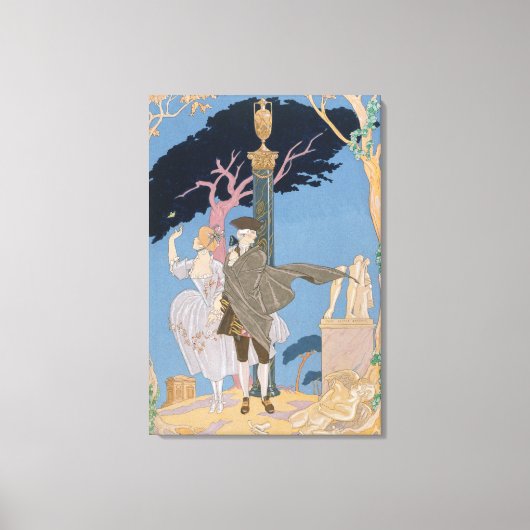 Toile Broken Hearts, Broken Statues, illustration pour ' (Recto)