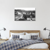 Toile Brookings, Oregon Town View et Ocean Photo (Insitu(Chambre))