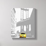 Toile Brooklyn Bridge New York City Taxi jaune Nyc<br><div class="desc">Brooklyn Bridge New York City Taxi Jaune Nyc Pop Art Canvas Art Imprimer.</div>