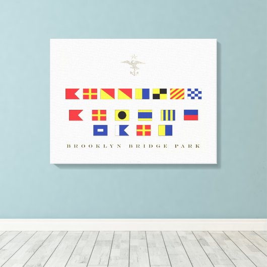 Toile Brooklyn Bridge Park (Insitu (Plancher de Bois))