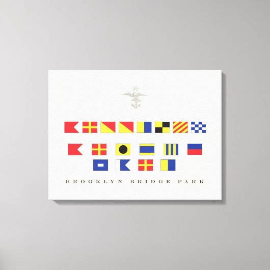 Toile Brooklyn Bridge Park (Recto)