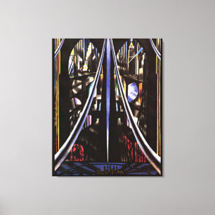 Toile Brooklyn Bridge, Variation sur un vieux thème