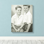 Toile Brothers in Studio (Insitu (Plancher de Bois))