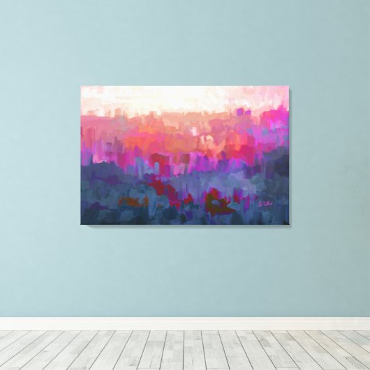 TOILE BROUILLAGE DU MATIN (Insitu (Plancher de Bois))