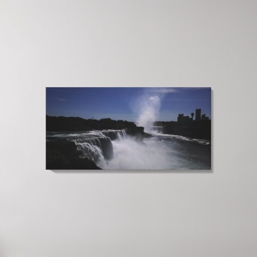 Toile Brouillard ascendant du Niagara (Recto)