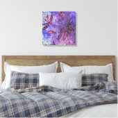 Toile Brouillard de libellule violet (Insitu(Chambre))