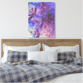 Toile Brouillard de libellule violet (Insitu(Chambre))