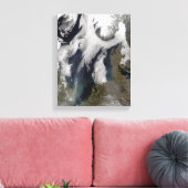 Toile Brouillard en mer du Nord (Insitu(Salon))