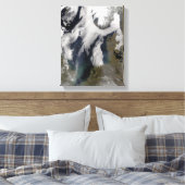 Toile Brouillard en mer du Nord (Insitu(Chambre))