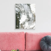 Toile Brouillard et neige dans le Pacifique Nord-Ouest ( (Insitu(Salon))