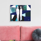 Toile Brouillard et Vapeur (Insitu(Salon))