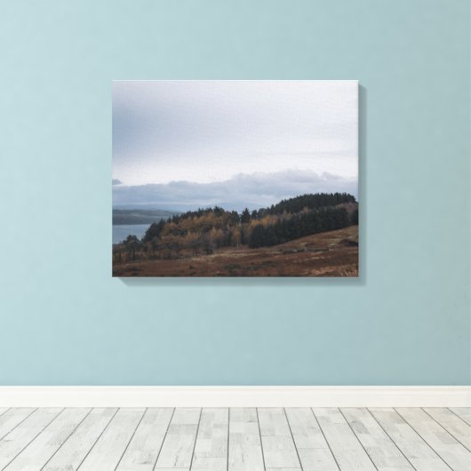 Toile Brouillard matinal (Insitu (Plancher de Bois))