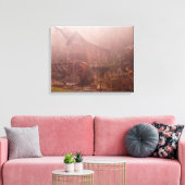 Toile Brouillard matinal (Insitu(Salon))