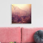 Toile Brouillard matinal (Insitu(Salon))