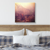 Toile Brouillard matinal (Insitu(Chambre))