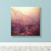 Toile Brouillard matinal (Insitu (Plancher de Bois))