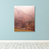 Toile Brouillard matinal (Insitu (Plancher de Bois))
