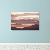 Toile Brouillard matinal dans le sud des Appalaches (Insitu (Plancher de Bois))
