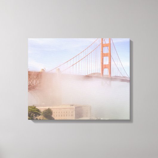 Toile Brouillard sous le pont (Recto)