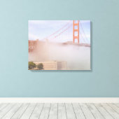 Toile Brouillard sous le pont (Insitu (Plancher de Bois))