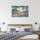 Toile Brouillard translucide du marais (Insitu(Chambre))