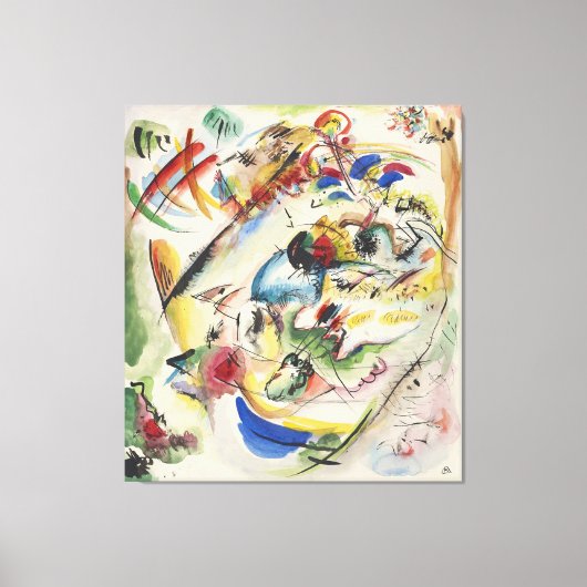 Toile Brouillon pour ‘Improvisation rêveuse (Recto)