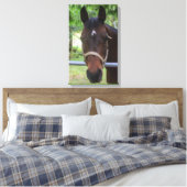 Toile Brown enveloppée à cheval (Insitu(Chambre))