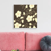 Toile Brown Foncé Et Crème (Insitu(Salon))