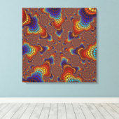 Toile Brown Rainbow Starburst (Insitu (Plancher de Bois))