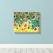 Toile Brown Trout (Insitu (Plancher de Bois))